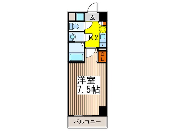 REGALO桜本町の物件間取画像